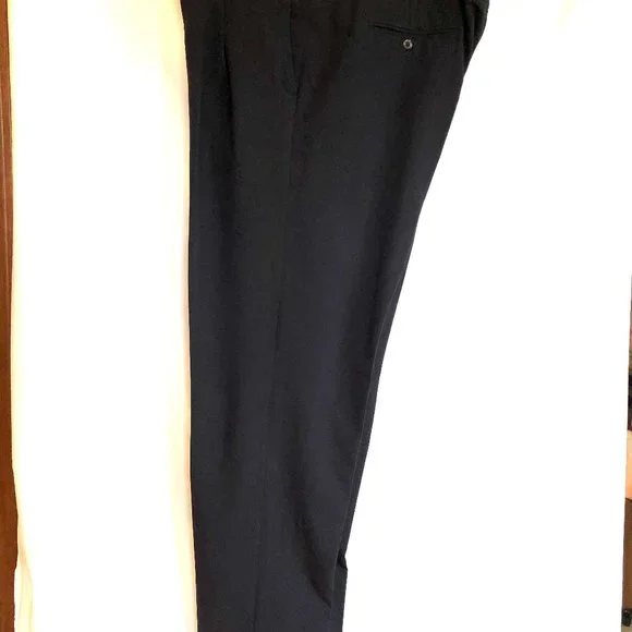 perfect fit dress pants Athletic Fit Stretch Suit Pants - Heathered Blue 40W main image 0